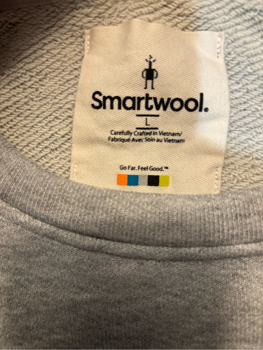 Smartwool women’s Gray Crewneck Sweater